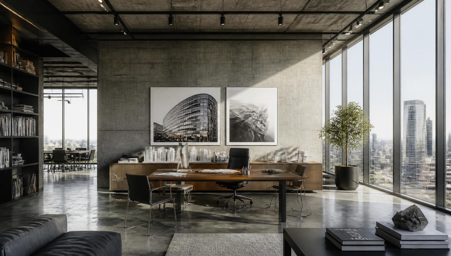Modern architectural office